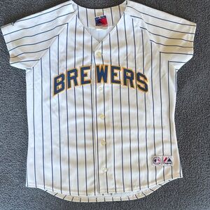 MLB Majestic Brewers jersey S